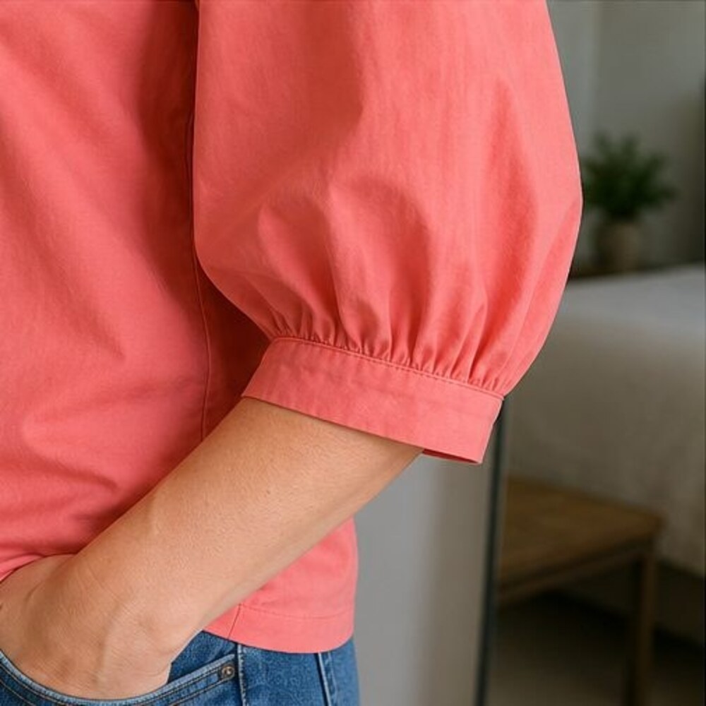 Ivory Lace Trim Top - Picture 5 of 6